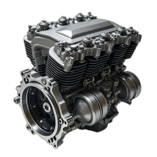 car, cylinder, crank, case transparent PNG cut-out
