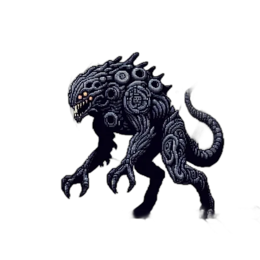 dragon, creature, animal, staff transparent PNG cut-out