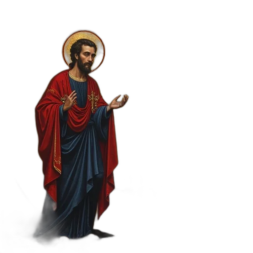 concept art, pixel art, 3d render, saints transparent PNG cut-out