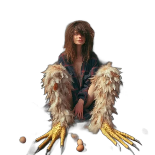hair, jacket, concept art, fantasy art transparent PNG cut-out