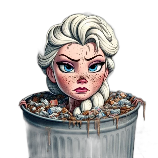 comic book art, concept art, cartoon, pixel art transparent PNG cut-out