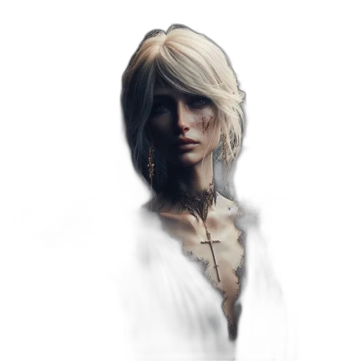 face, mask, dress, staff transparent PNG cut-out