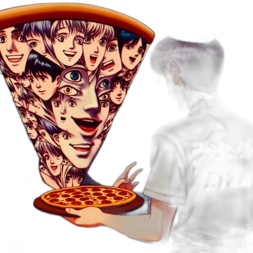 food, umbrella, weapon, face transparent PNG cut-out