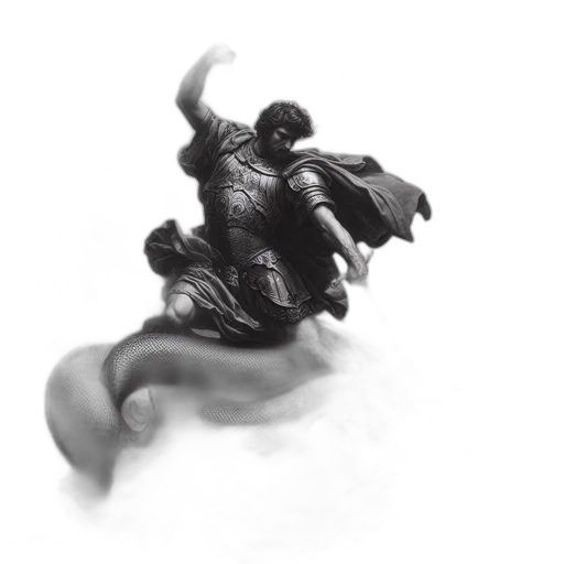 dragon, sword, weapon, mask transparent PNG cut-out
