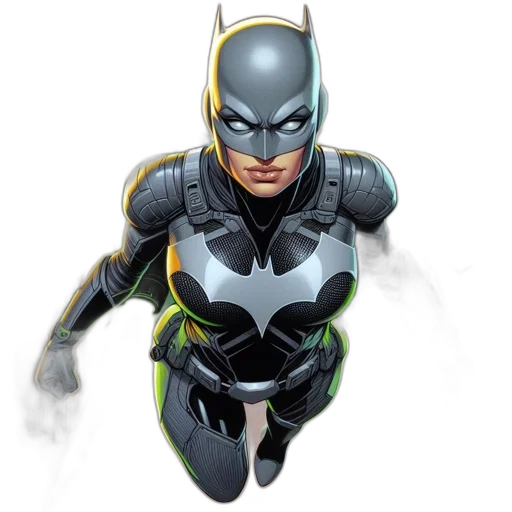 comic book art, concept art, 3d render, photorealistic transparent PNG cut-out