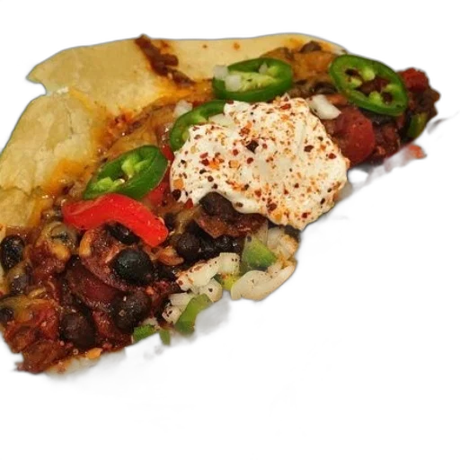 food, plate, tacos, black transparent PNG cut-out