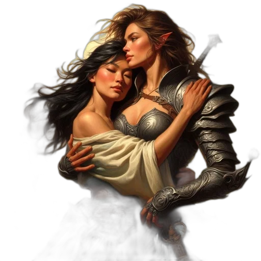 sword, fantasy art, concept art, comic book art transparent PNG cut-out