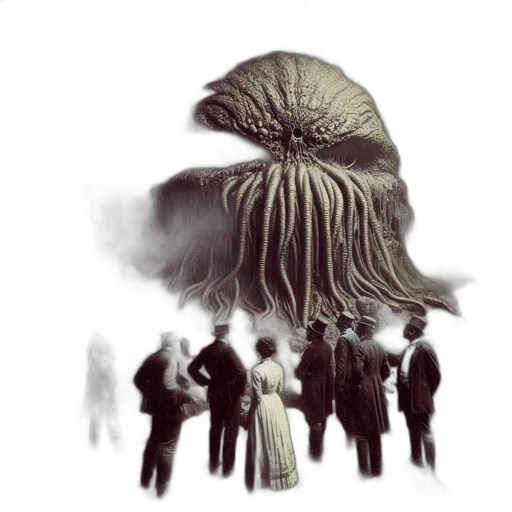 hat, umbrella, creature, hair transparent PNG cut-out