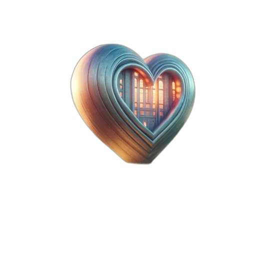 jewelry, furniture, 3d render, vaporwave transparent PNG cut-out