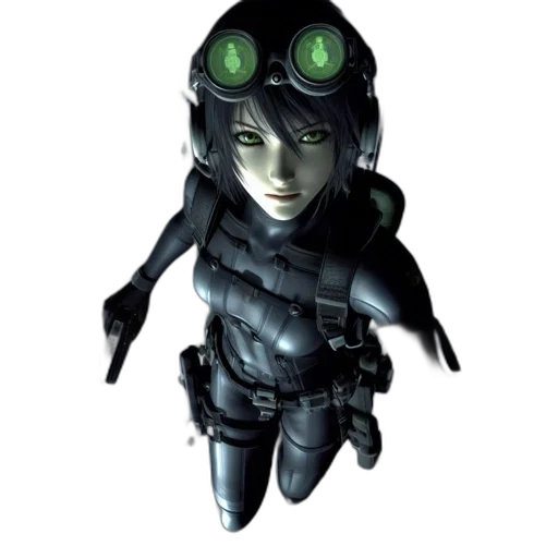 robot, staff, weapon, concept art transparent PNG cut-out