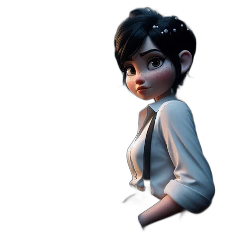 staff, dress, face, robot transparent PNG cut-out