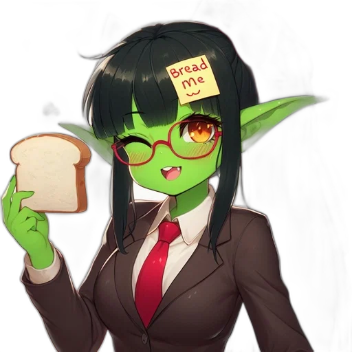food, staff, face, creature transparent PNG cut-out