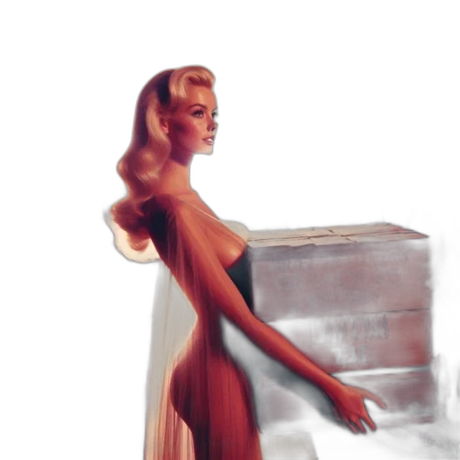 dress, furniture, robot, jewelry transparent PNG cut-out