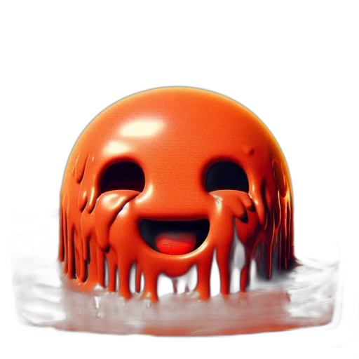 mask, creature, face, 3d render transparent PNG cut-out