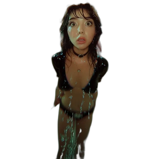 dress, creature, robot, face transparent PNG cut-out