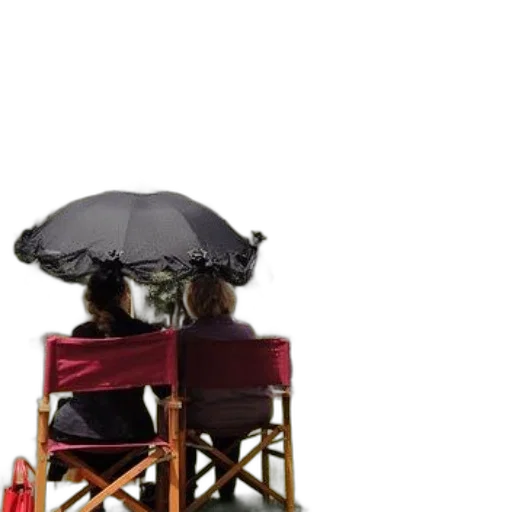 umbrella, furniture, hat, staff transparent PNG cut-out