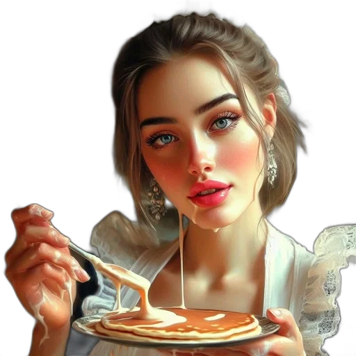 food, jewelry, face, dress transparent PNG cut-out