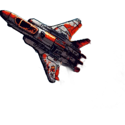 weapon, concept art, 3d render, pixel art transparent PNG cut-out