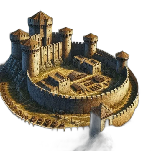 crown, building, dragon, weapon transparent PNG cut-out