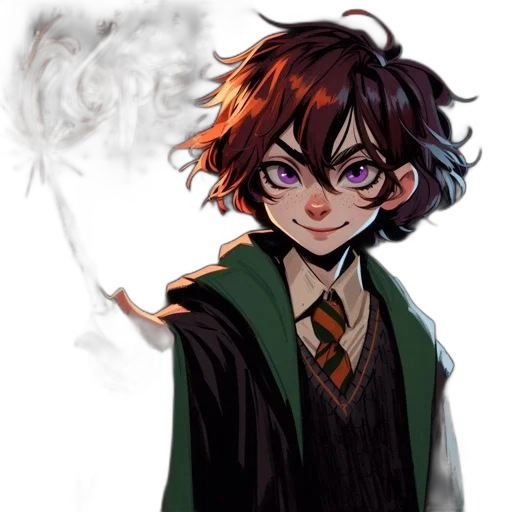 staff, creature, weapon, watercolor transparent PNG cut-out
