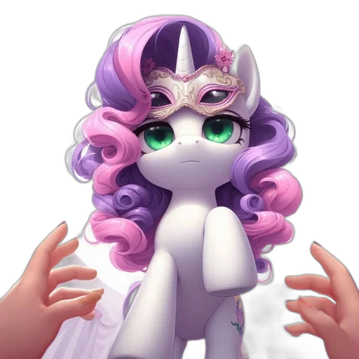 crown, staff, creature, mask transparent PNG cut-out