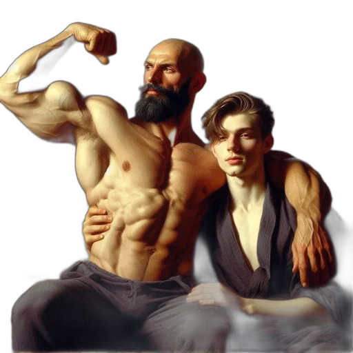 oil painting, photorealistic, concept art, fantasy art transparent PNG cut-out