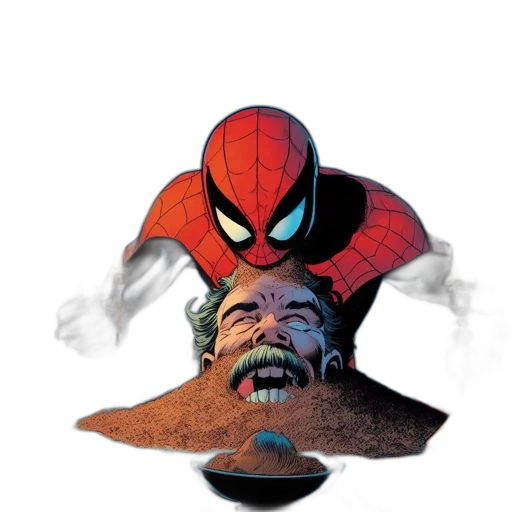 mask, face, hat, comic book art transparent PNG cut-out