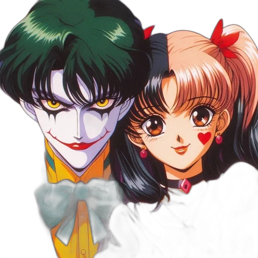 mask, anime, vaporwave, concept art transparent PNG cut-out