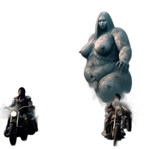 creature, robot, dress, concept art transparent PNG cut-out