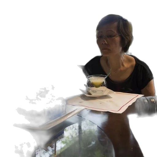 staff, face, food, dress transparent PNG cut-out