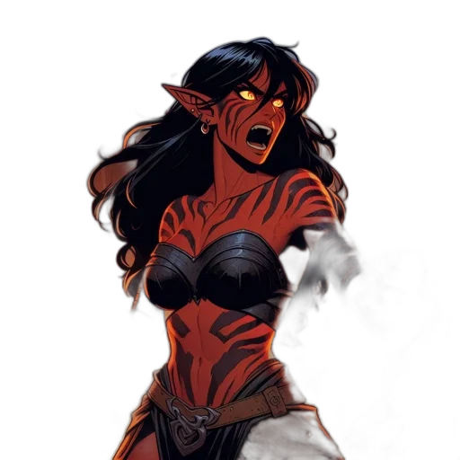 concept art, comic book art, fantasy art, pixel art transparent PNG cut-out