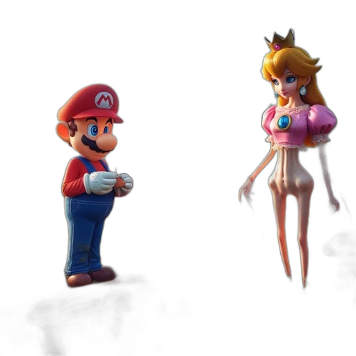 dress, crown, concept art, 3d render transparent PNG cut-out