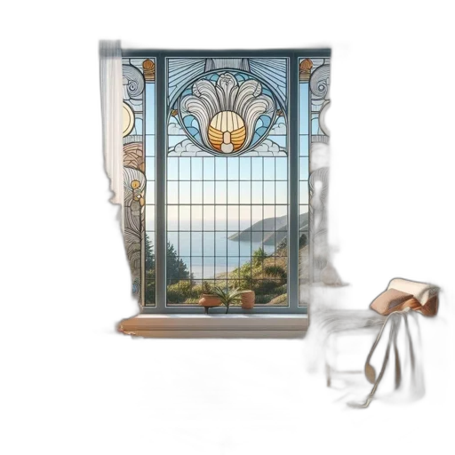 furniture, concept art, fantasy art, 3d render transparent PNG cut-out