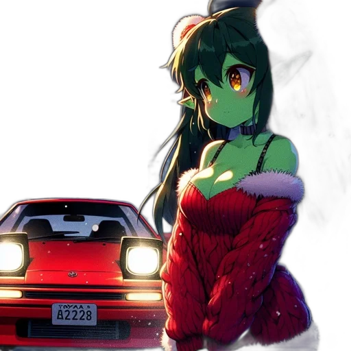 car, dress, jacket, weapon transparent PNG cut-out