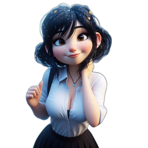 dress, staff, robot, face transparent PNG cut-out