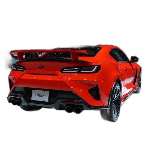 car, weapon, 3d render, photorealistic transparent PNG cut-out