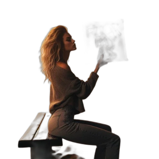 furniture, staff, concept art, photorealistic transparent PNG cut-out