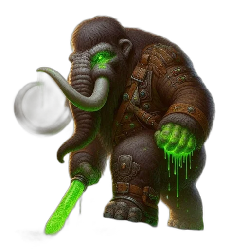 creature, staff, animal, concept art transparent PNG cut-out