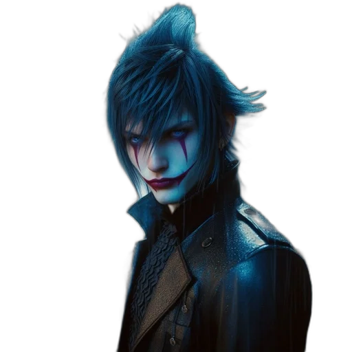 jacket, face, mask, creature transparent PNG cut-out