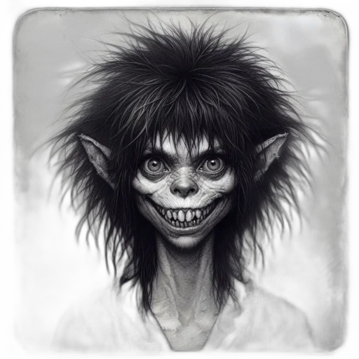 creature, face, mask, photorealistic transparent PNG cut-out