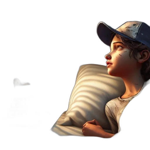 hat, face, bottle, 3d render transparent PNG cut-out
