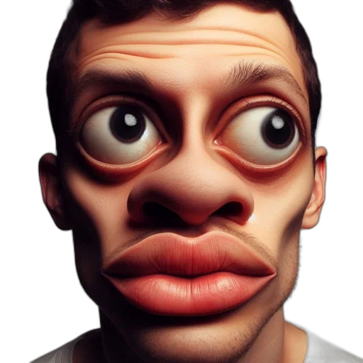 face, mask, creature, animal transparent PNG cut-out
