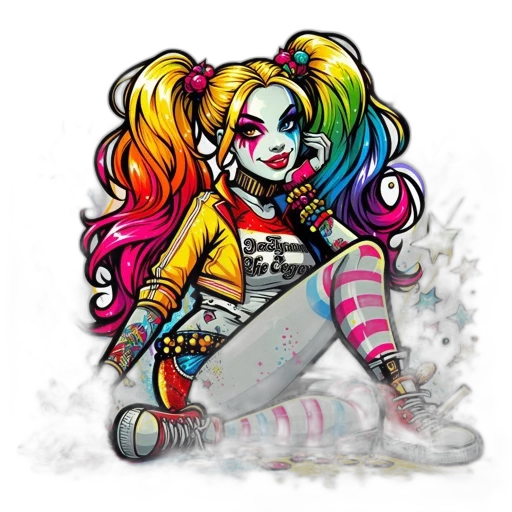 comic book art, cartoon, concept art, pixel art transparent PNG cut-out