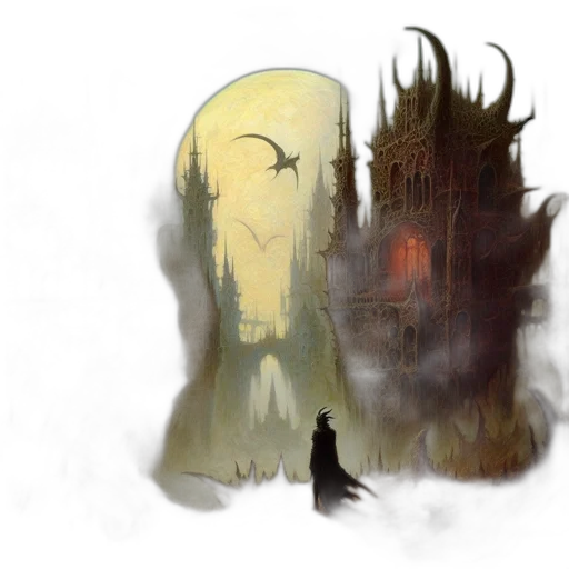 mask, creature, concept art, fantasy art transparent PNG cut-out