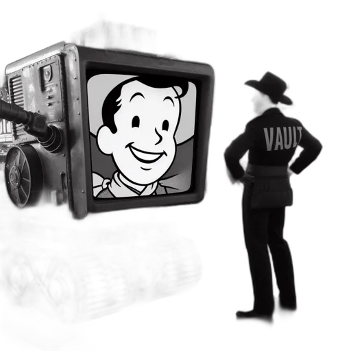 robot, face, mask, staff transparent PNG cut-out
