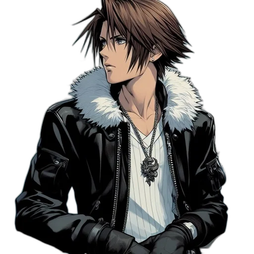 jacket, comic book art, concept art, cartoon transparent PNG cut-out