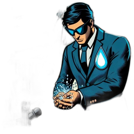 jacket, staff, jewelry, comic book art transparent PNG cut-out