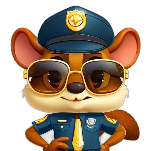 staff, animal, concept art, 3d render transparent PNG cut-out