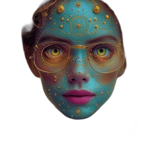 mask, face, jewelry, crown transparent PNG cut-out