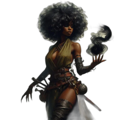 staff, fantasy art, concept art, comic book art transparent PNG cut-out